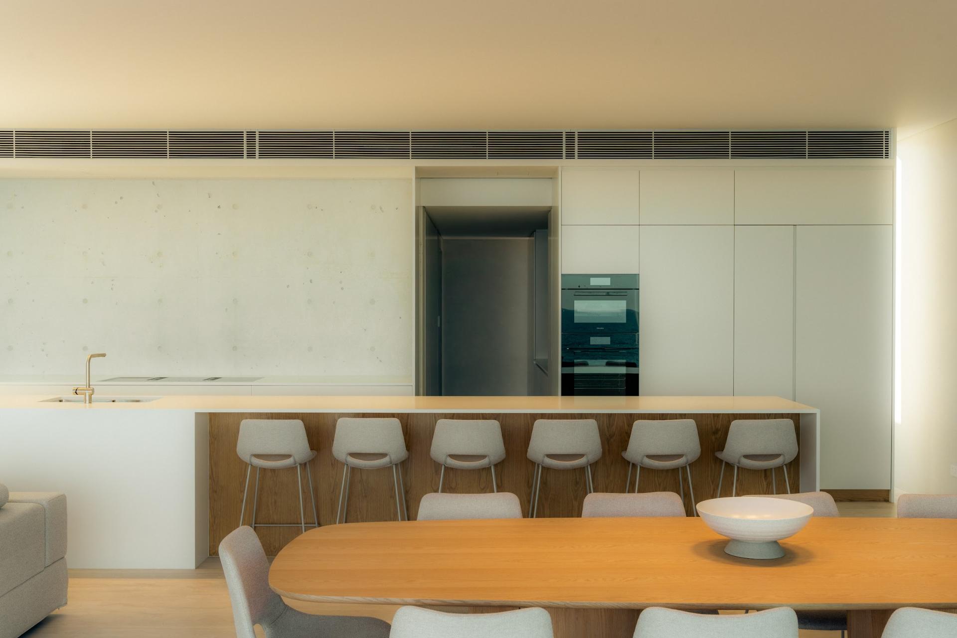 Kitchen in a custom home built by Tomizzi Builders